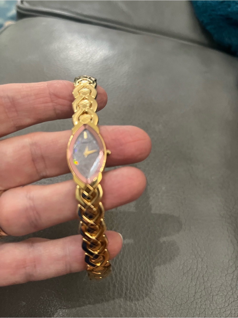 Rare Vintage 1994 Seiko Lassale Faceted Crystal Watch - Pink Crystal